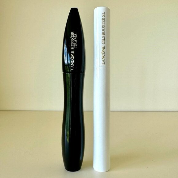 NEW Lancome Hypnose Drama Mascara 01 Black & Cils Booster XL Lash Base Full Size - Picture 1 of 4